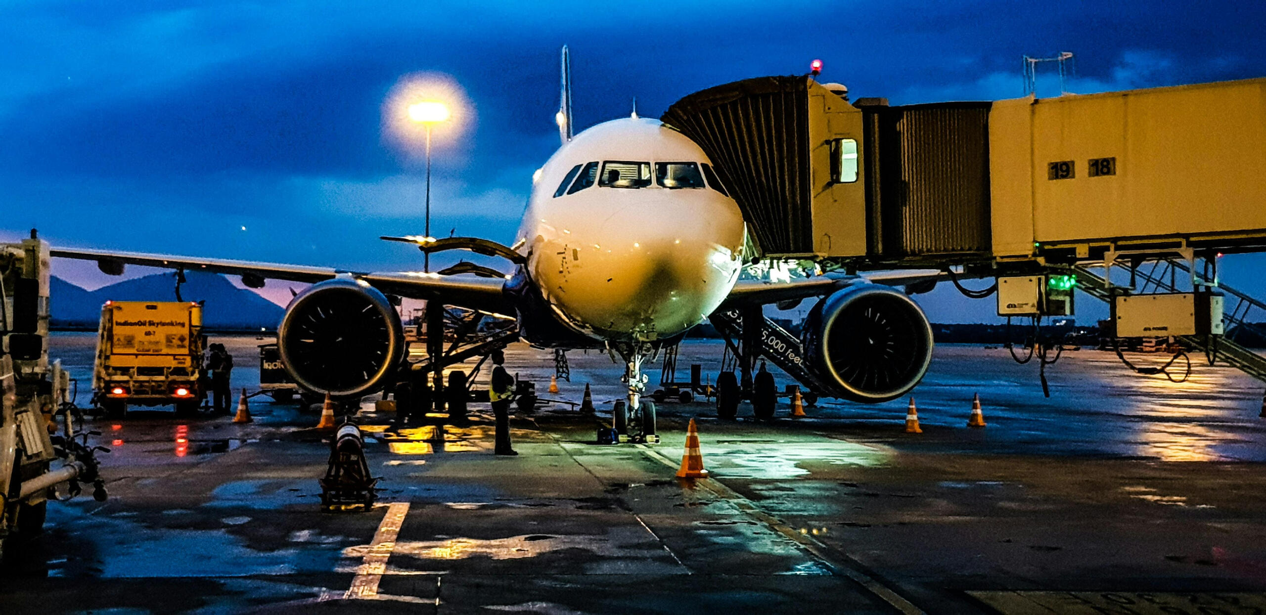 Plane on tarmac