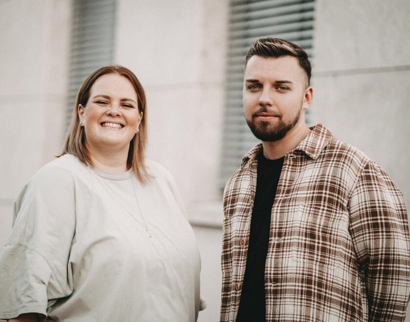 Denise Neghmouchi and Dominik Sommer